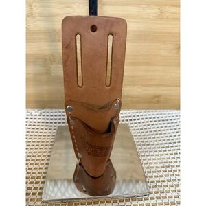 Vintage Vise-Grip 75th Anniversary Sheath Brown Leather Locking Tool Holster